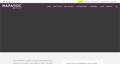 Desktop Screenshot of mapadoc.com