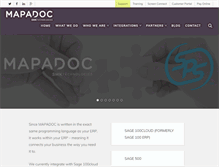 Tablet Screenshot of mapadoc.com